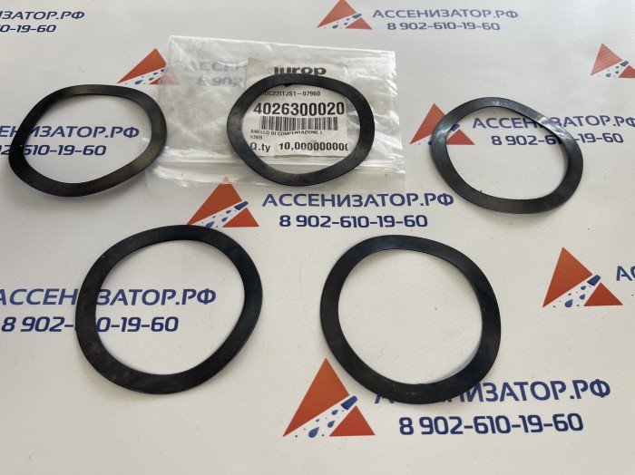 Компенсационное кольцо Ø90 для насоса JUROP PNR122-124 4026300020