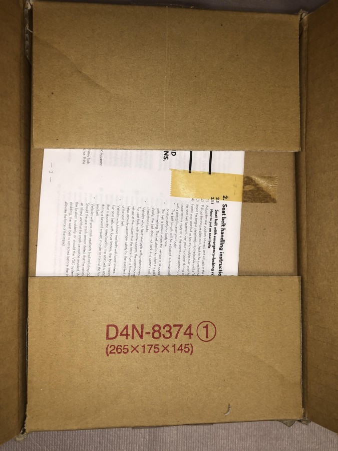 Ремень безопасности с пиропатроном передний правый LEXUS IS250 IS350 2005-2013 7321053140C3