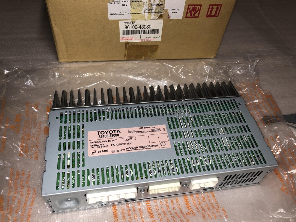 Усилитель акустической системы Lexus RX350 U30 8610048080