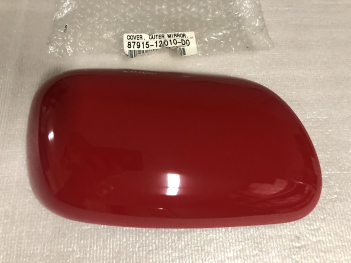 Корпус зеркала наружный красный TOYOTA COROLLA E120 8791512010D0