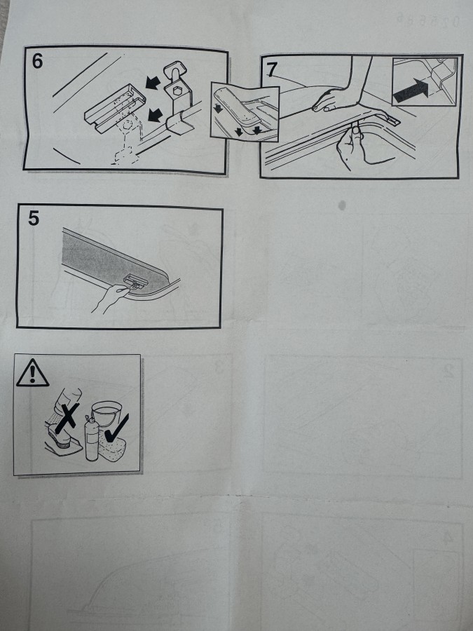 Дефлектор люка TOYOTA Land Cruiser Prado 120 2003-2009 700605